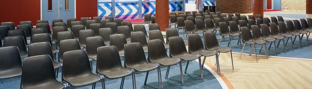 
 Referentie van Hoezo! Congresorganisatie over een congres bij Omnisport Apeldoorn					